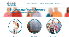 Desktop Screenshot of encourageyourspouse.com